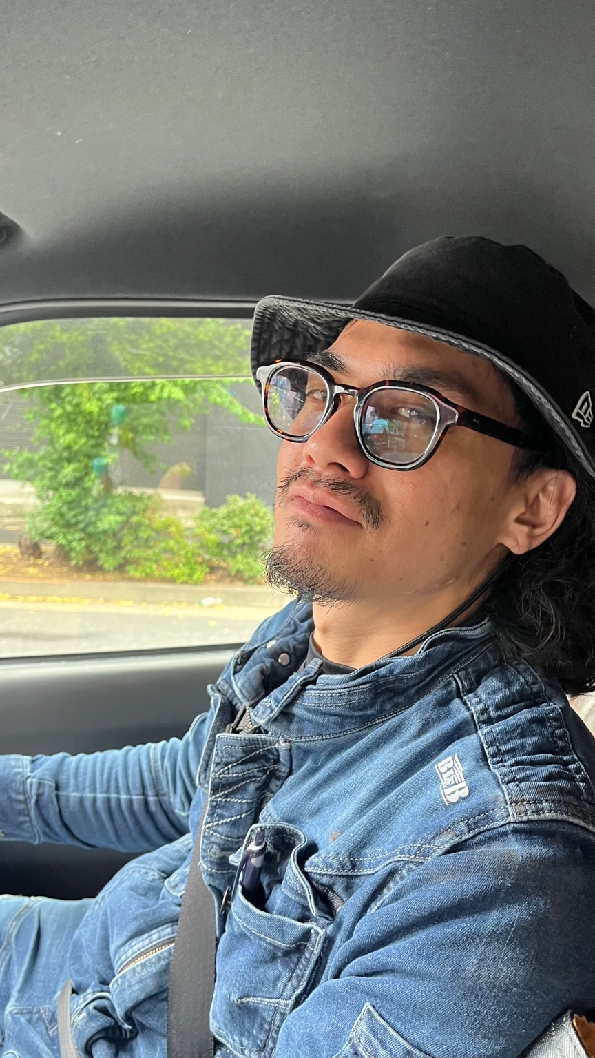 運転中の社長